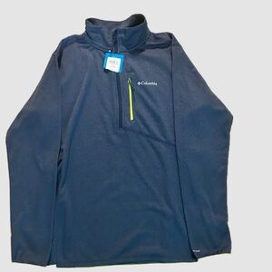 NWT Columbia Fleece Half-Zip jacket Men’s LG